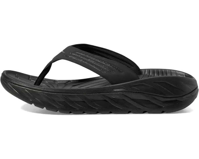 Шлепанцы Hoka Ora Recovery Flip с технологией Meta-Rocker и поддержкой