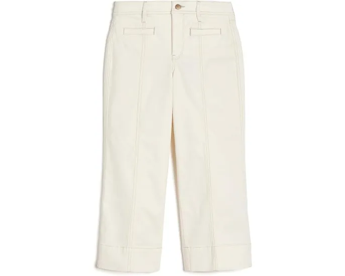 NYDJ Джинсы клеш Teresa Wide Leg Ankle Petite со швами спереди для женщин