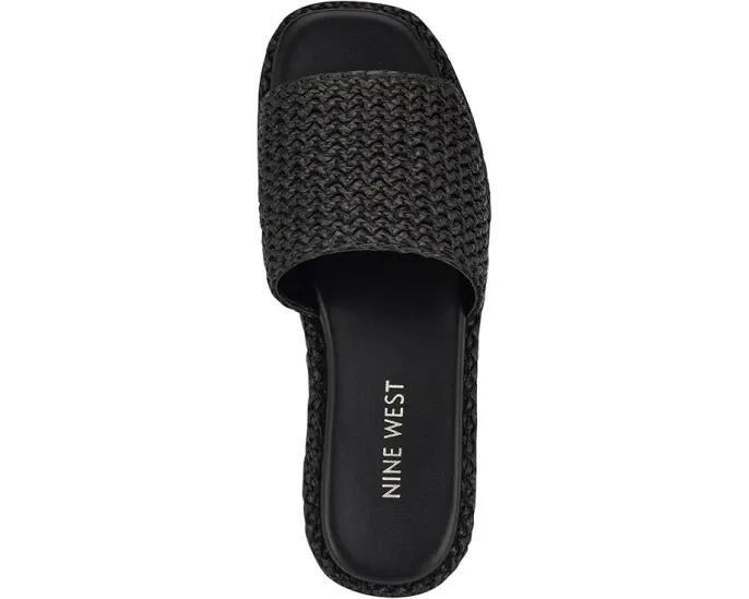 Сандалии Nine West Keziah на платформе с плетеными деталями