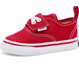 Детские кеды Vans Kids Authentic Elastic V на липучке с эластичными шнурками