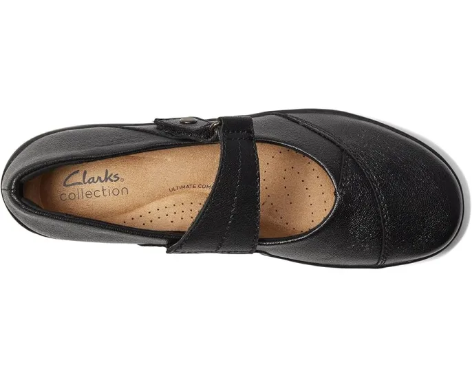 Туфли Clarks Cora Gema на небольшой платформе с регулируемым ремешком