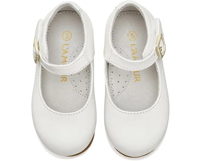 L'Amour Shoes Kids туфли Rebecca с жемчужным блеском