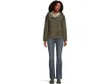 Куртка Barbour Mae дождевик с капюшоном и подкладкой в клетку