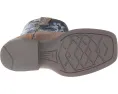 Ariat Kids Tombstone ковбойские сапоги с квадратным носком и съемной стелькой Booster Bed