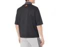 Дождевик Adidas Golf Provisional с коротким рукавом из переработанного полиэстера