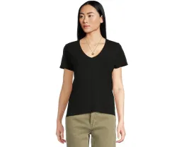 Madewell Northside V-Neck Tee из 100% хлопка с прямым подолом