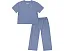 Пижамный комплект abercrombie kids из мягкого поли джерси с футболкой и штанами