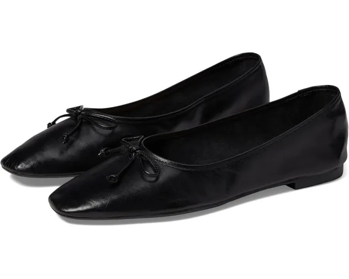 Балетки Schutz Arissa из мягкой кожи с бантом
