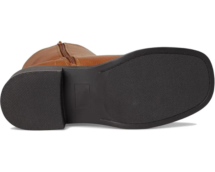 Сапоги Brendah до икры из искусственной кожи с квадратным носком от MIA