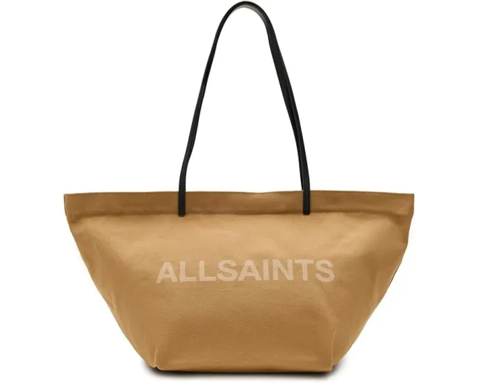 Холщовая сумка-тоут Serafina с застежкой-молнией AllSaints