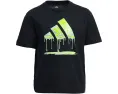 Футболка Chrome Drip Logo с эффектом хрома от adidas Kids