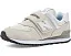 New Balance Kids 574 Core Hook & Loop кожаные кроссовки с липучкой