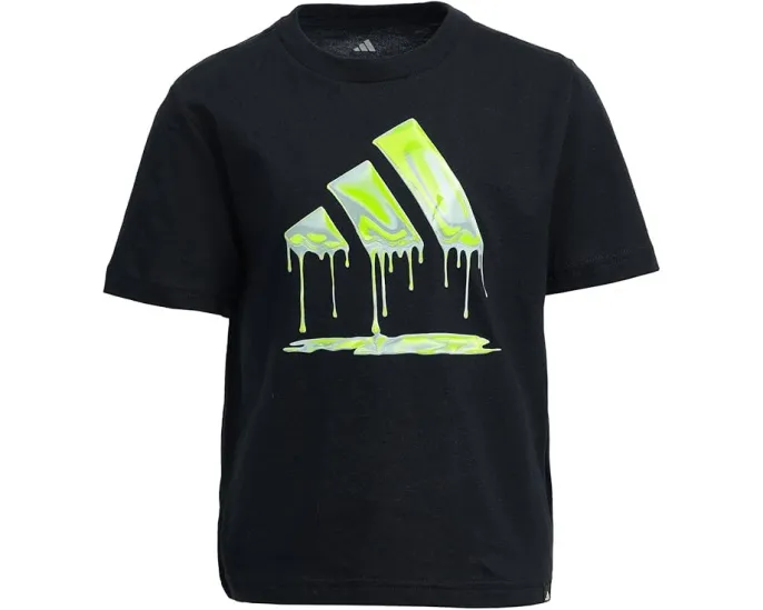 Футболка Chrome Drip Logo с эффектом хрома от adidas Kids
