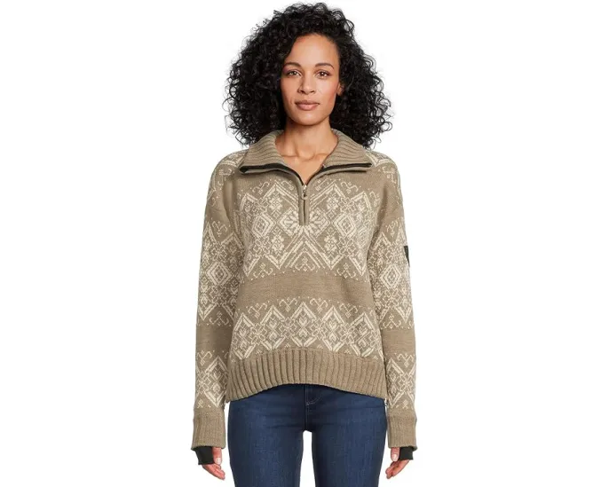 Dale of Norway свитер Roset с ветрозащитной подкладкой и вентиляционными молниями