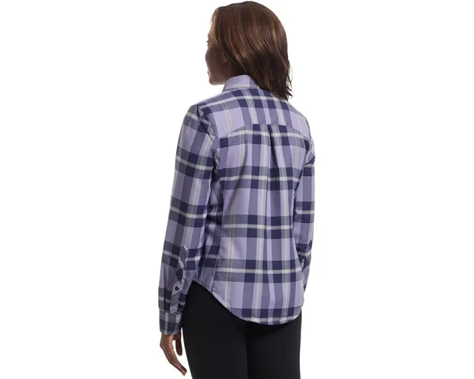 Фланелевая рубашка Flylow Brigitte Tech с длинными рукавами и полной застежкой на пуговицы