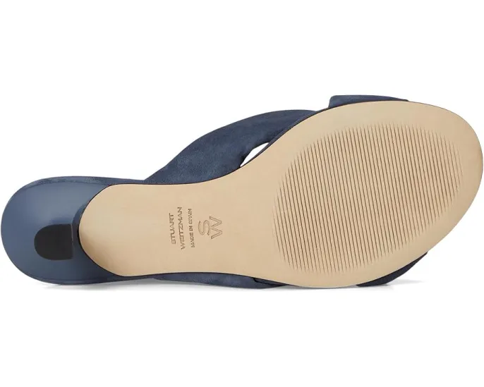Босоножки Soplaya Slide 50 Stuart Weitzman на низком каблуке
