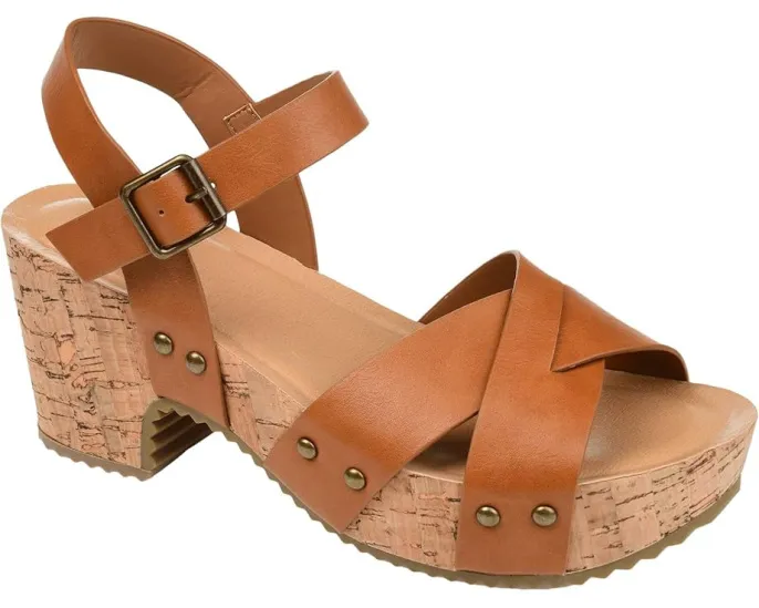 Босоножки Valentina на платформе с пробковой подошвой и стелькой Comfort Foam Journee Collection