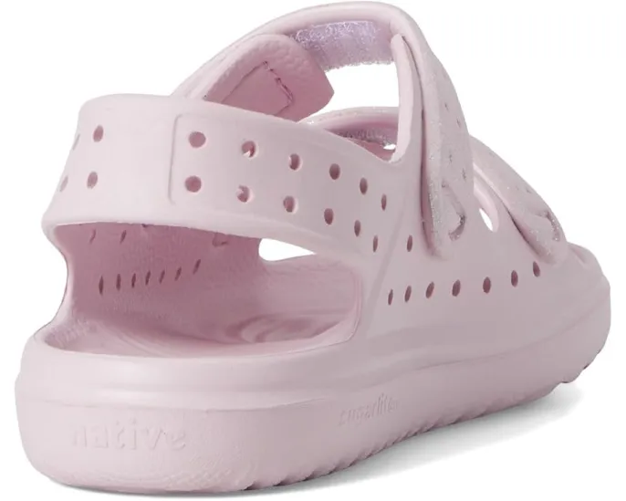 Детские сандалии Native Shoes Chase с круглым носком и тройными регулируемыми ремешками