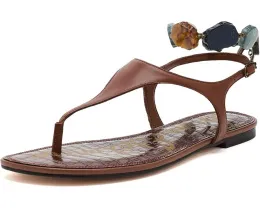 Сандалии Sam Edelman Canna с украшением на щиколотке и круглым носком