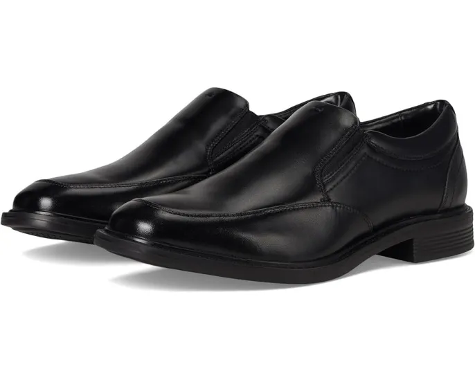 Туфли Nunn Bush Stark Moccasin Toe Slip-On из кожи без шнуровки