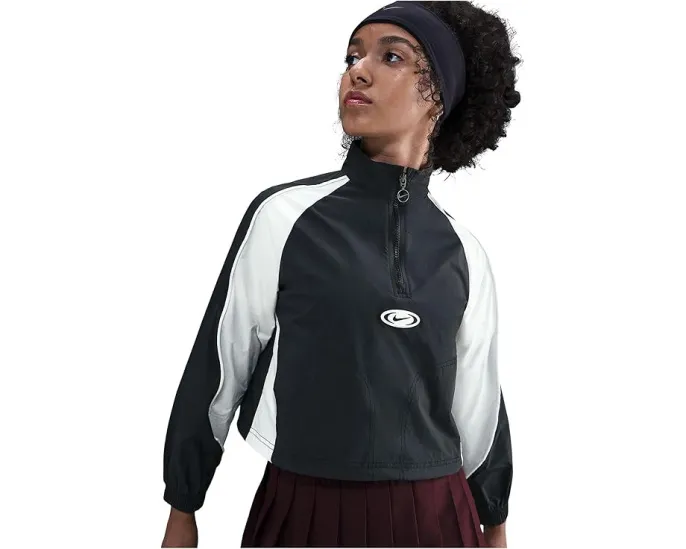 Детская куртка Nike Sportswear Track в стиле ретро с легкой тканью