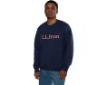Базовый свитшот с логотипом Essential Logo Crewneck от L.L.Bean