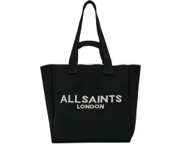 Сумка-тоут AllSaints Izzy East/West из переработанного полиэстера с логотипом