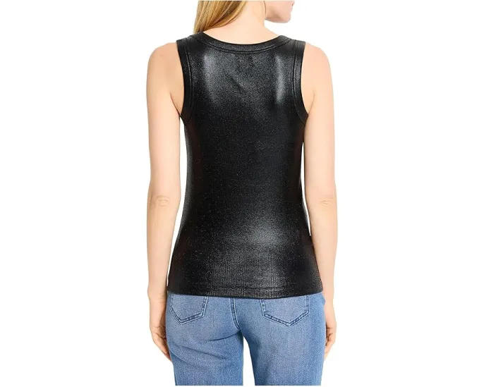 Укороченный майка-борцовка Petite Glazed Rib от NIC+ZOE