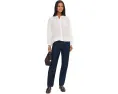 Топ Madewell Germaine с V-образным вырезом и рубашечным кроем