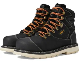 KEEN Cincinnati+ 6 дюймов (15.24 см) водонепроницаемые рабочие ботинки с композитным мыском и пяткой 90 градусов