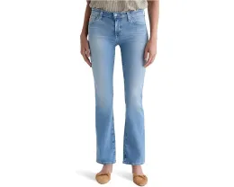 Джинсы AG Jeans Angel с низкой посадкой и расклешённым низом в стирке 14 Years Fortuna