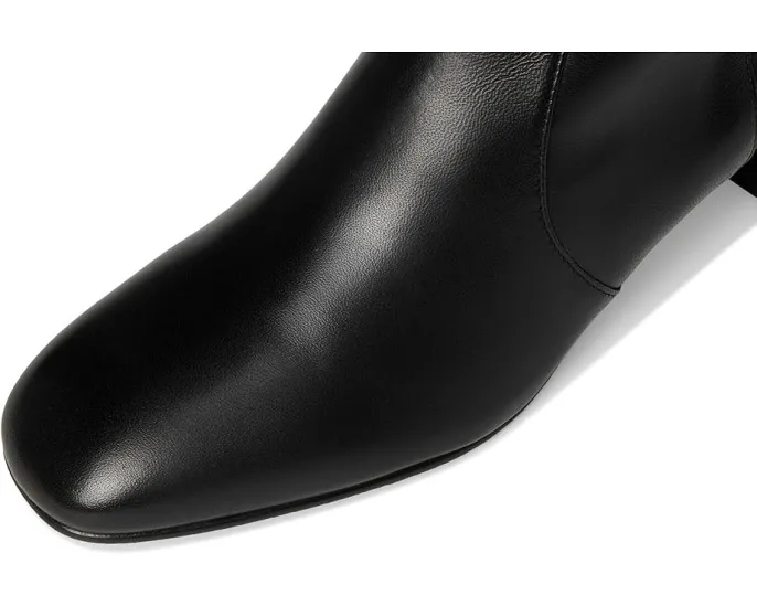 Ботильоны Stuart Weitzman Maeve Zip с квадратным носком на устойчивом каблуке