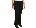 Джинсы NYDJ Plus Size Barbara Bootcut с технологией Lift Tuck и клешем в черном цвете