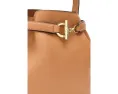 Сумка-ведро Lauren Ralph Lauren из натуральной кожи Blaike среднего размера