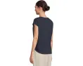 Футболка L.L.Bean Cotton Linen с круглым вырезом и нагрудным карманом