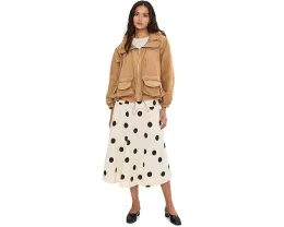 Юбка Betty Dropwaist с асимметричным подолом и застежкой на пуговицы Free People
