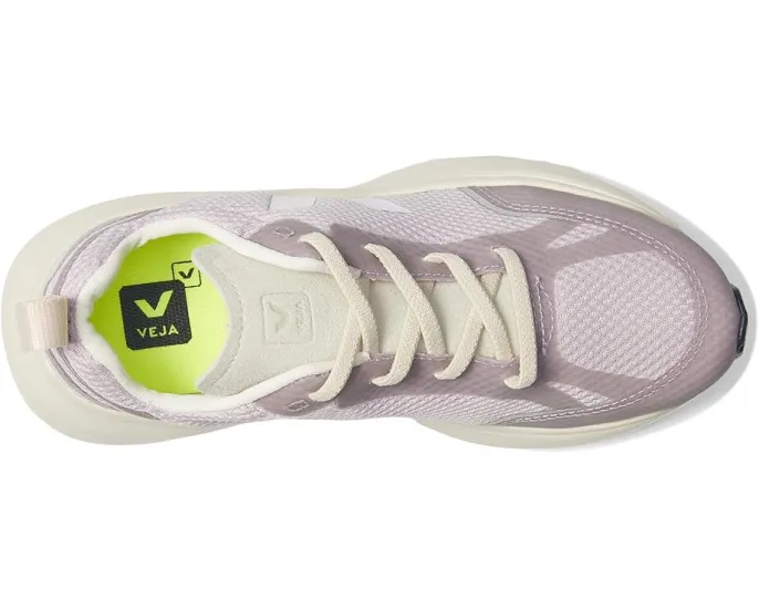 Детские кроссовки VEJA Small Canary Light с текстильным верхом и эластичными шнурками