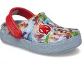 Кроксы Crocs Avengers Off Court Clogs для малышей с тематическим дизайном