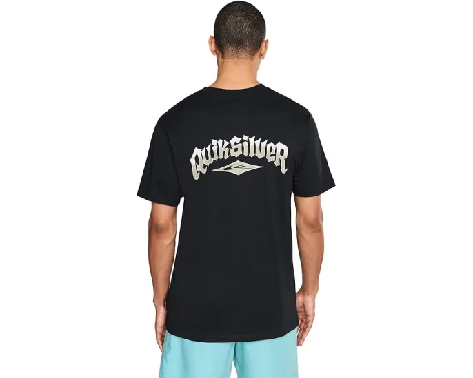 Футболка Quiksilver Diamond Arch с графическим принтом из мягкого хлопка