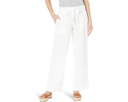 Широкие брюки Lauren Ralph Lauren из льна для невысоких ростов