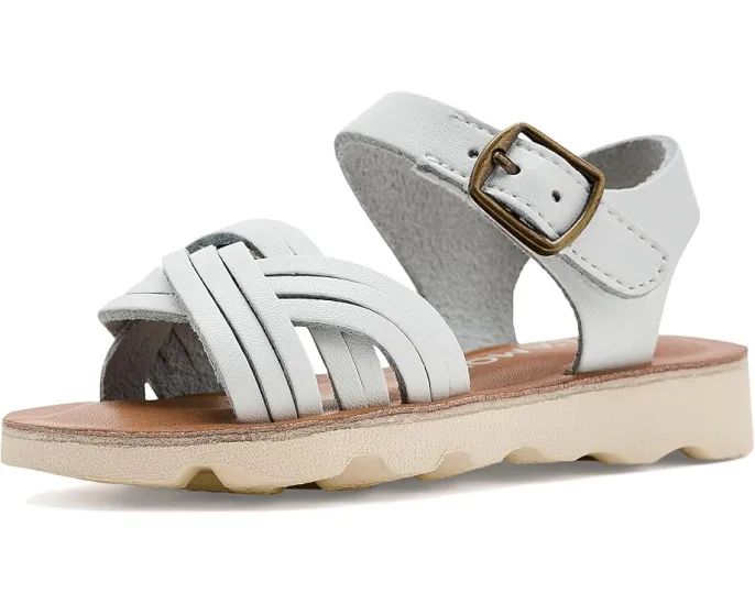 Сандалии L'Amour Shoes Kids Athena с круглым носком и пряжкой