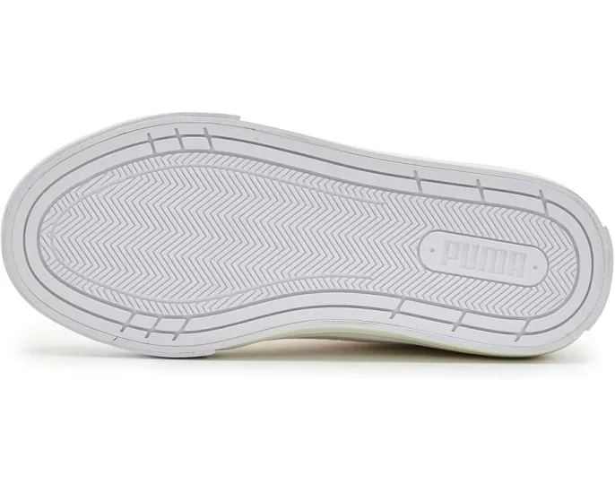 Детские кроссовки Puma Court Classic Vulc с кожаным верхом и вулканизированной подошвой