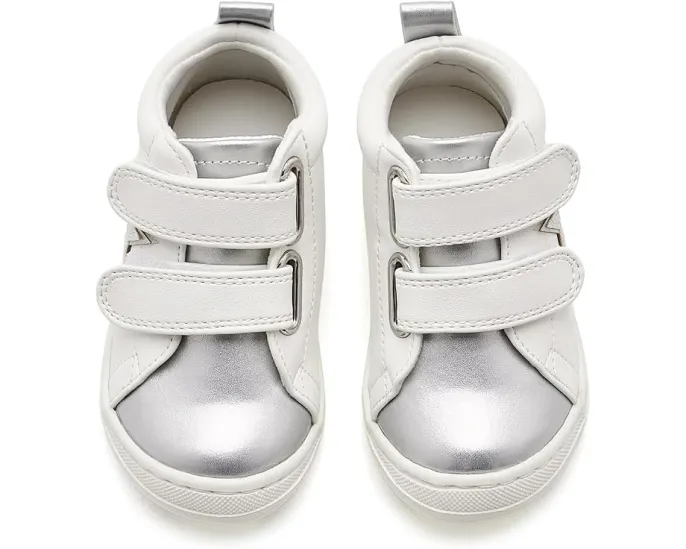 Кроссовки Nina Kids Brinkly-T на липучках белые