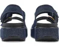 Сандалии FitFlop Gen FF Max Buckle с задним ремешком из денима