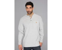 Carhartt Рабочая рубашка-поло с длинным рукавом и нагрудным карманом