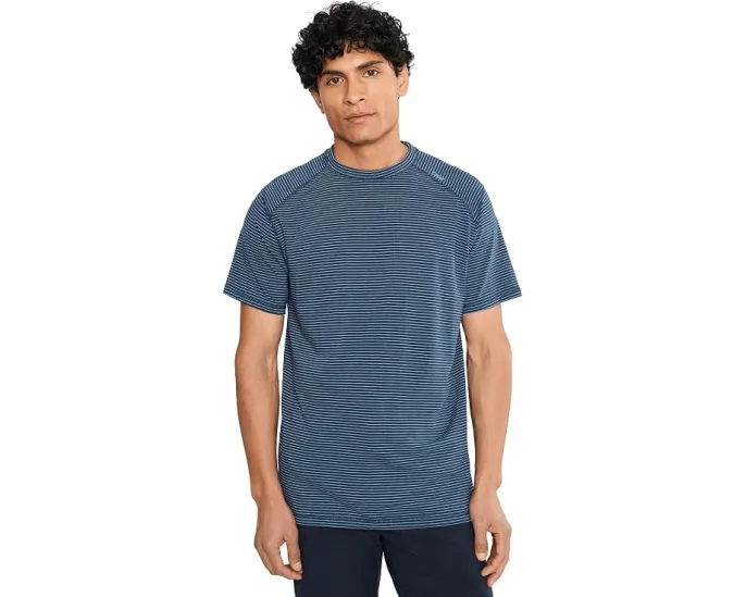 Футболка tasc Performance Carrollton Tee с мини-полосками и защитой UPF 50+
