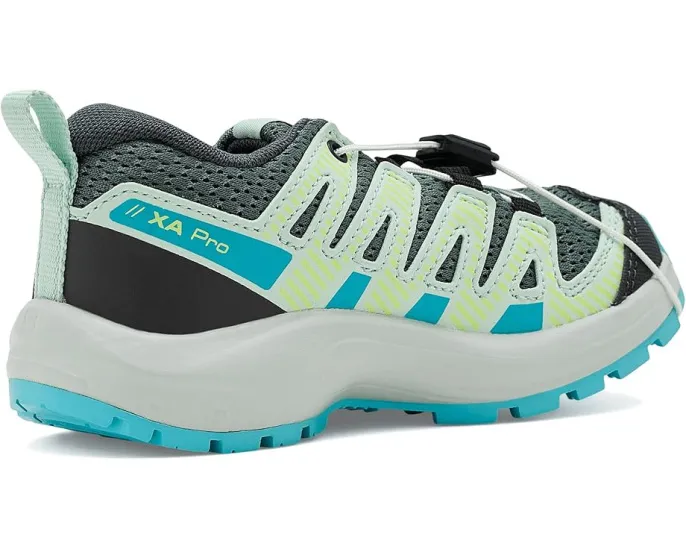 Детские трейловые кроссовки Salomon Kids Xa Pro V8 с системой Quicklace
