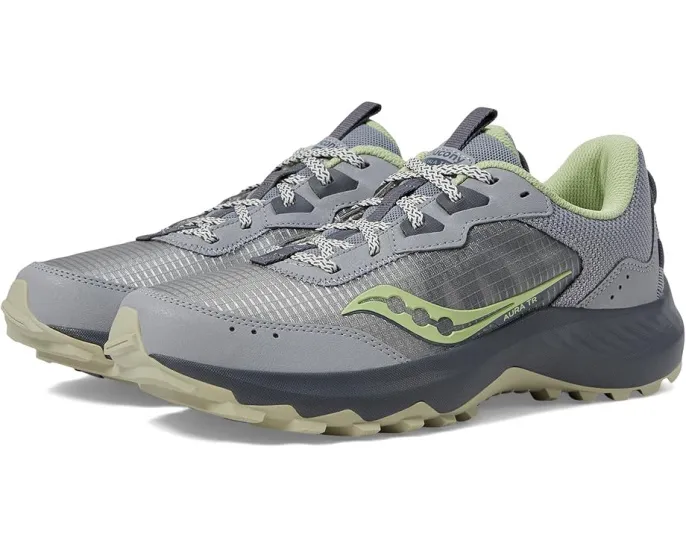 Вegan кроссовки Saucony Aura TR для трейла с амортизацией VERSARUN
