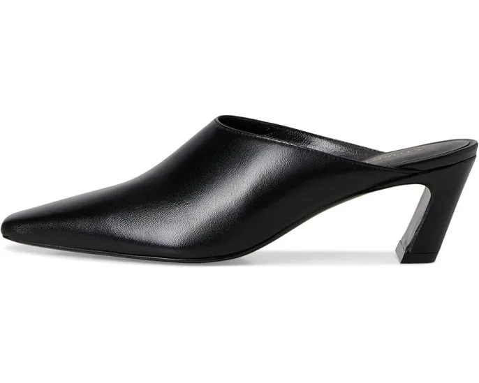 Туфли Stassi Mule 50 Stuart Weitzman с острым носком и скульптурным каблуком