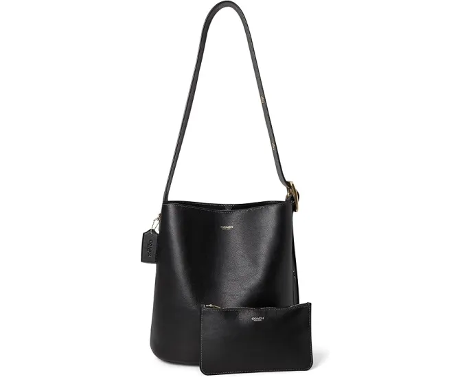 Ведро сумка COACH Bleecker Bucket Bag из кожи с вынимаемым мешочком